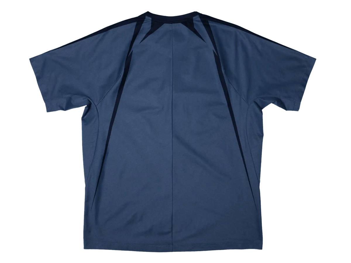 1012020-417 | RUBLEV US OPEN SHIRT | BLUE/YELLOW
