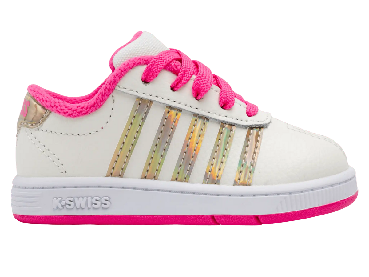 25612-174-M | CLASSIC PRO | SNOW WHITE/HOT PINK/IRIDESCENT