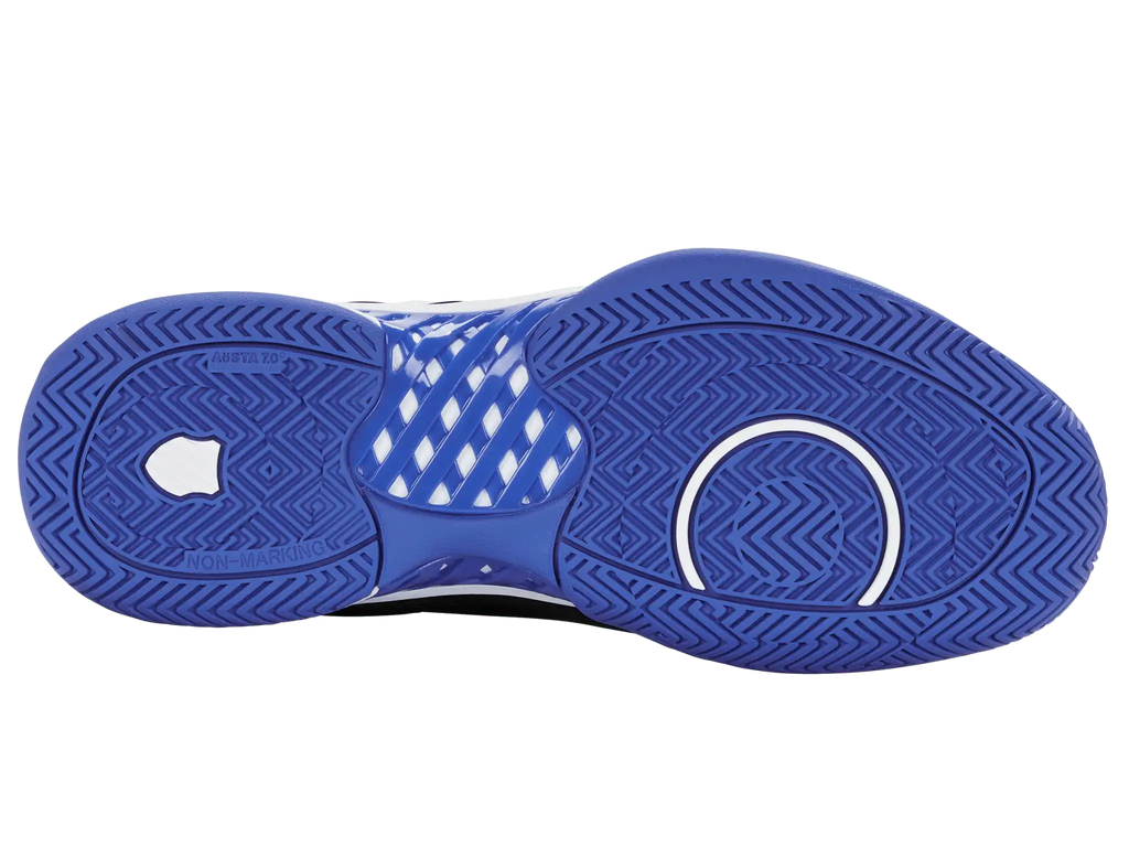 07291-072-W | EXPRESS LIGHT PICKLEBALL-2E | BLACK/WHITE/DAZZLING BLUE
