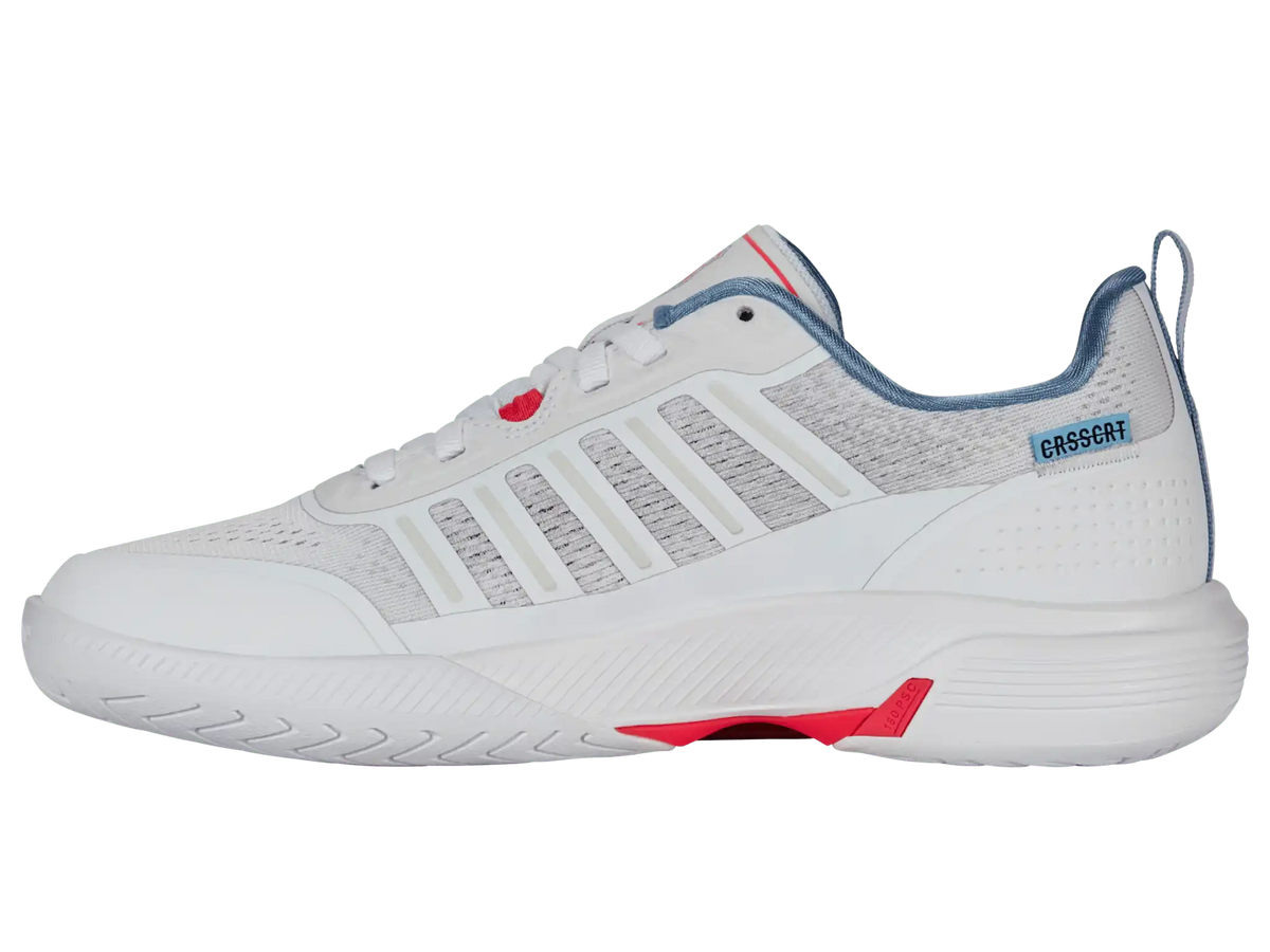 94405-163-M | ULTRA COURT | WHITE/FADED DENIM/DUBARRY