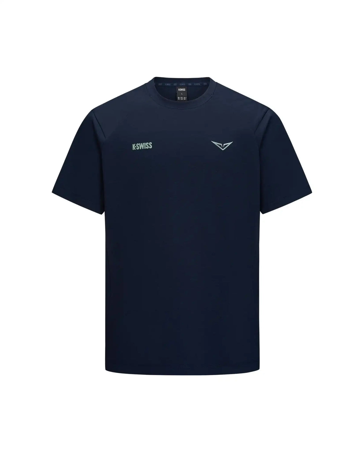 1713352-014 | K- SWISS X ANDREY RUBLEV UNISEX LOOSE FIT T-SHIRT | NAVY