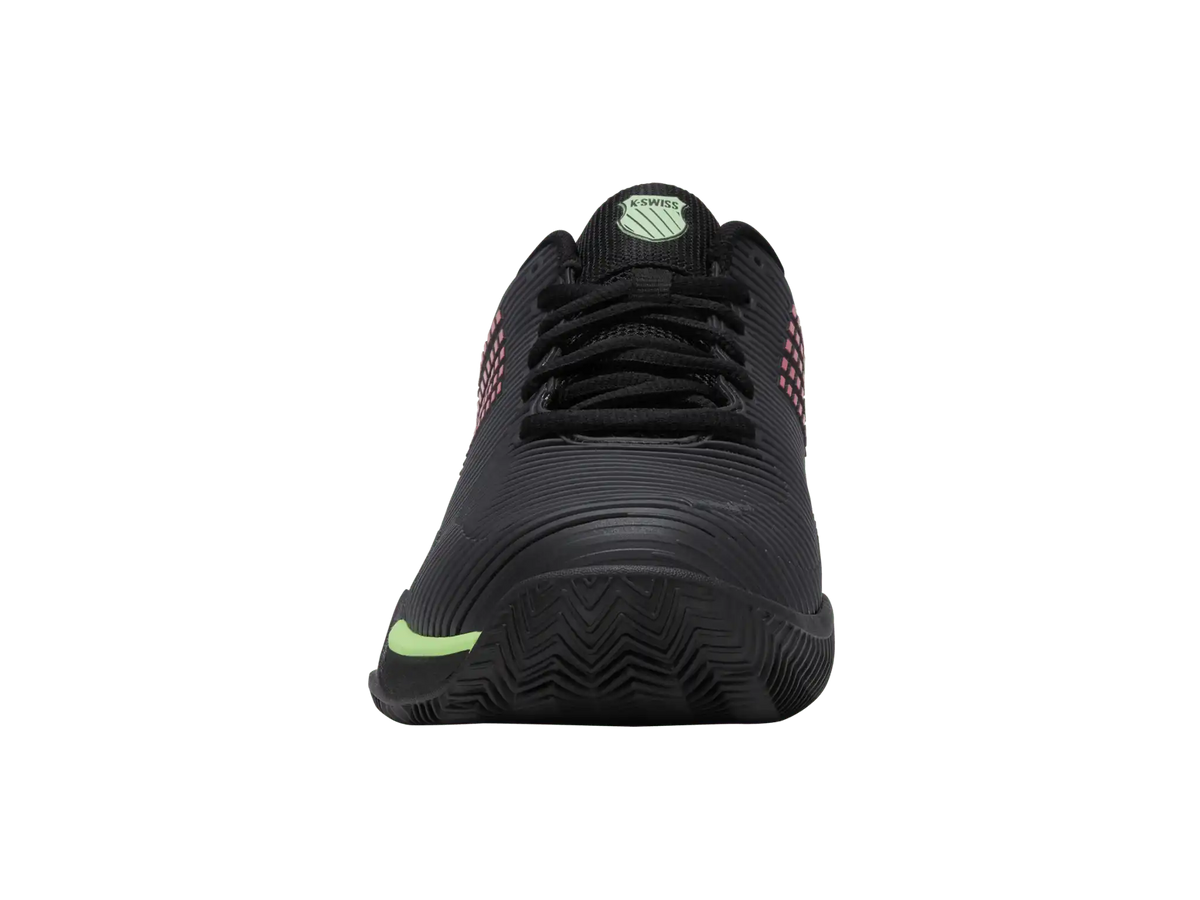 06614-034-M | HYPERCOURT EXPRESS 2 CLAY | BLACK/SOFT NEON GREEN/NEON LAVA