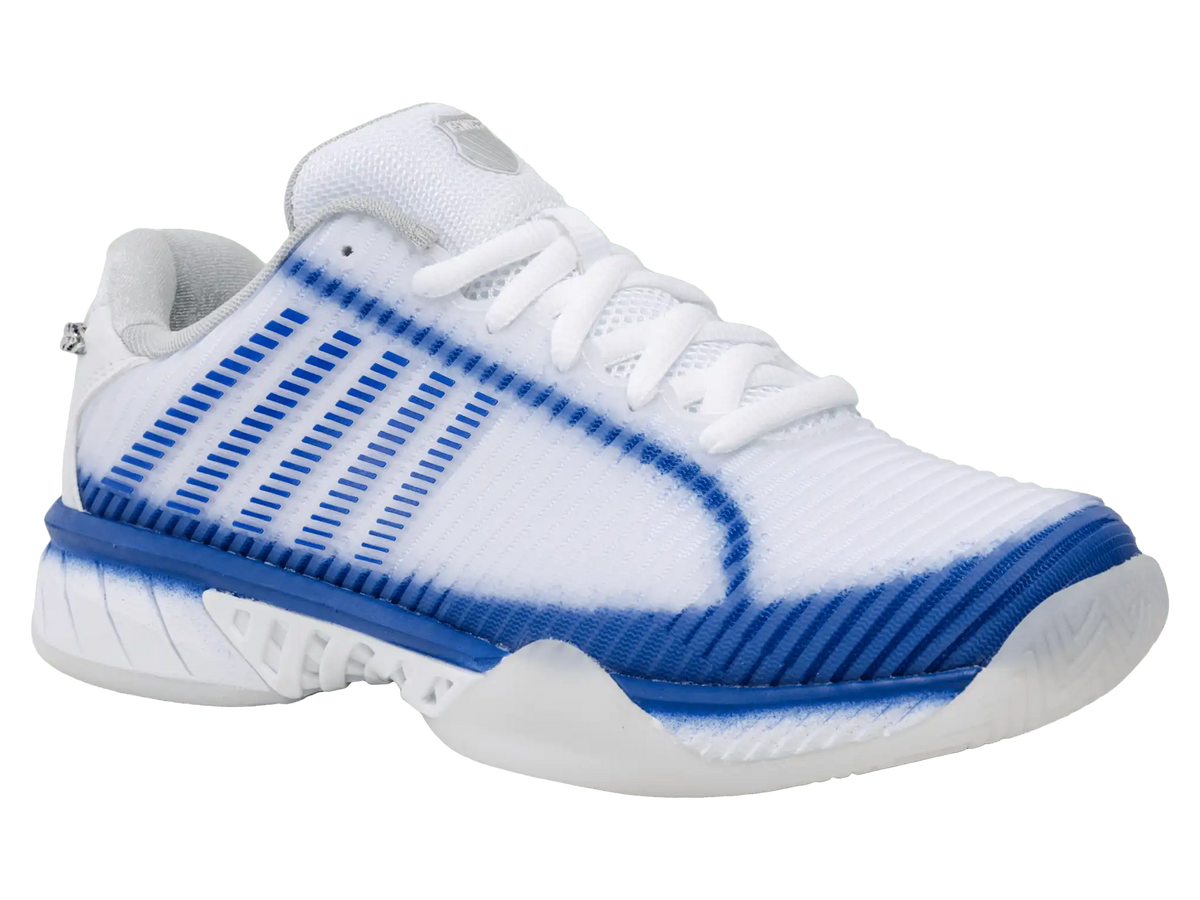 97382-110-M | HYPERCOURT EXPRESS 2  LUCKY IN LOVE | WHITE/ELECTRIC BLUE/SILVER