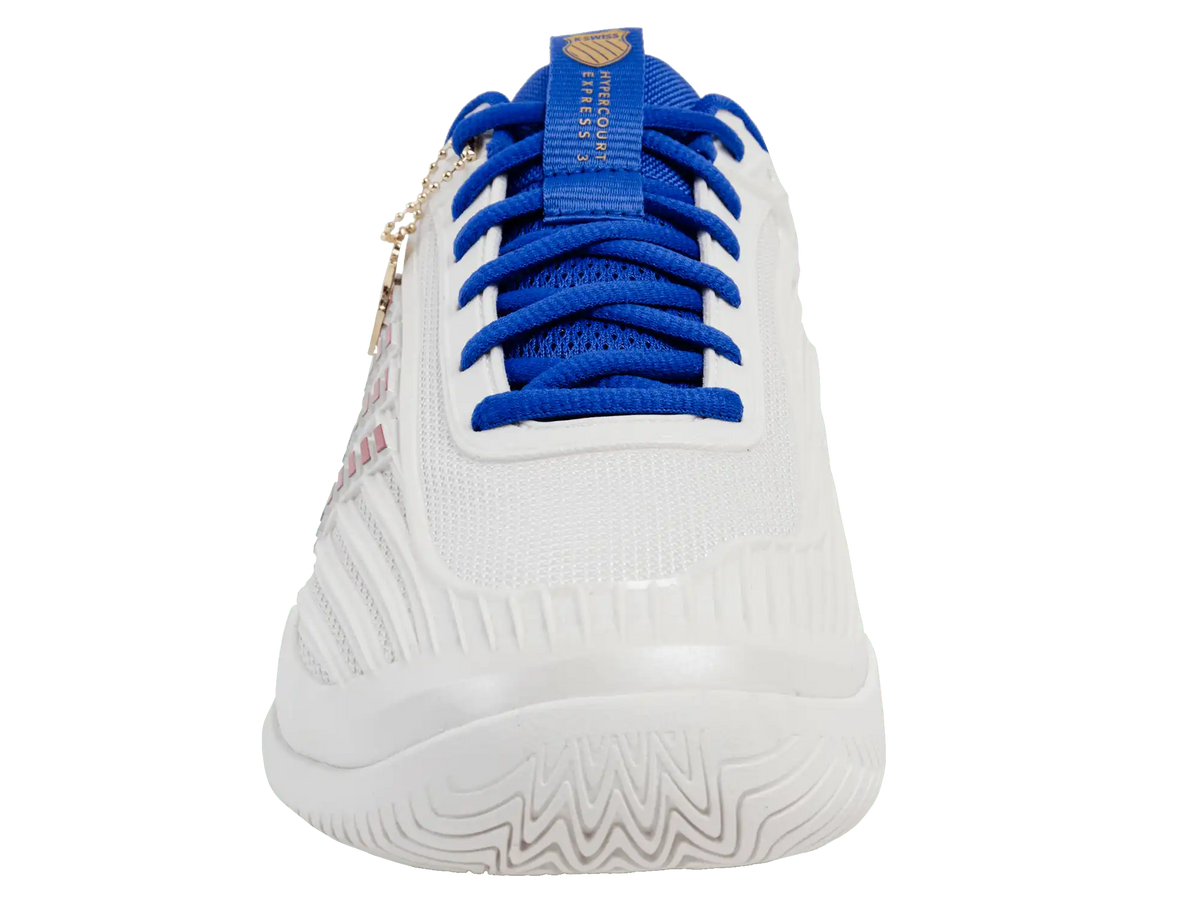 09629-104-M | HYPERCOURT EXPRESS 3 60TH | WIMBLEDON WHITE/DAZZLING BLUE/SILVER/MARS RED