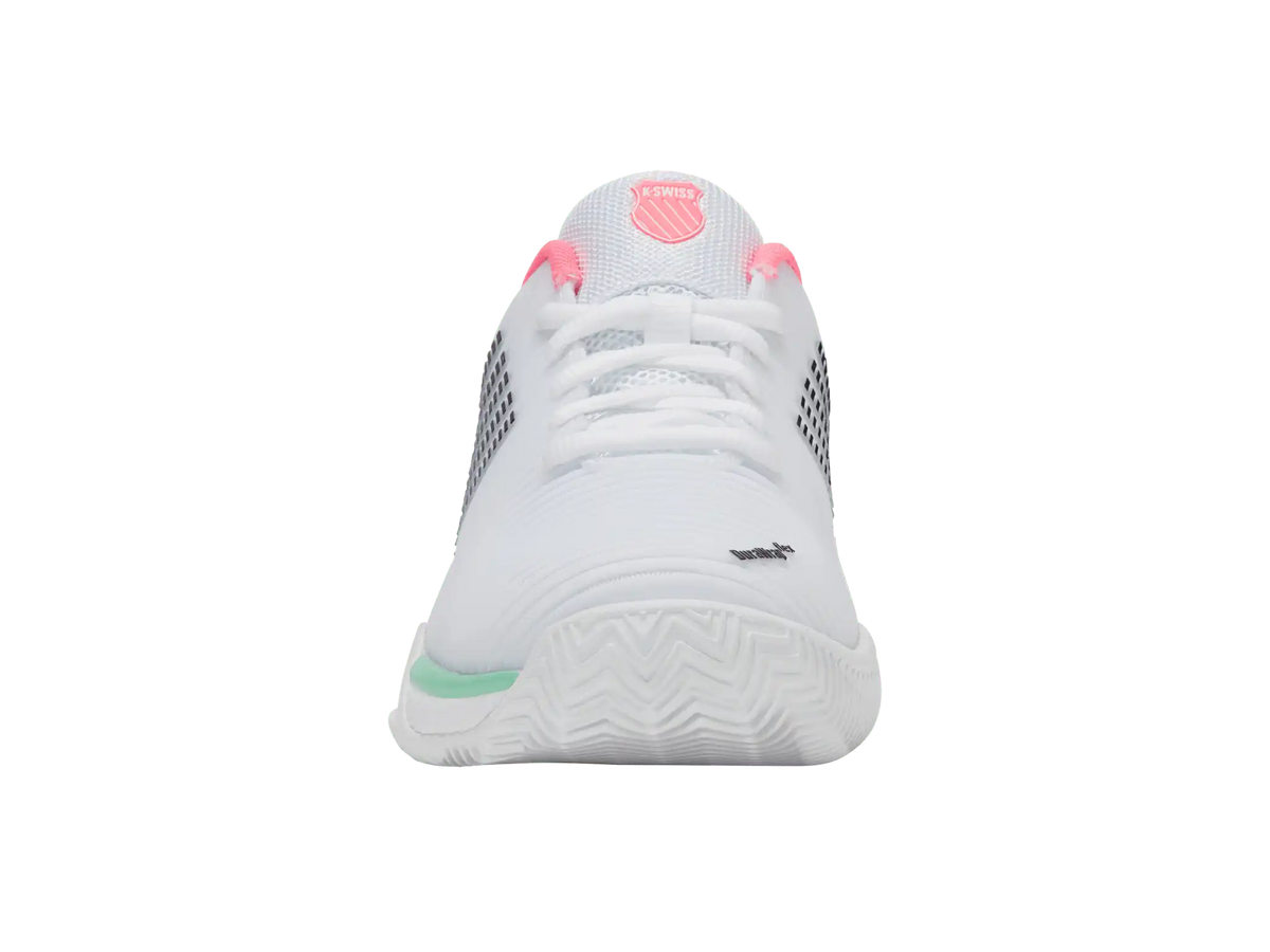 96614-178-M | HYPERCOURT EXPRESS 2 CLAY | WHITE/NEON PASTEL PINK/BLACK