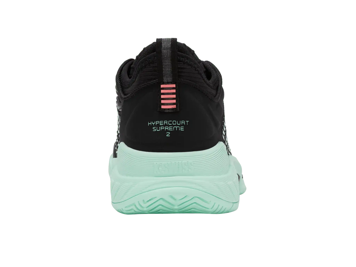 99071-065-M | HYPERCOURT SUPREME 2 | BLACK/NEON MINT