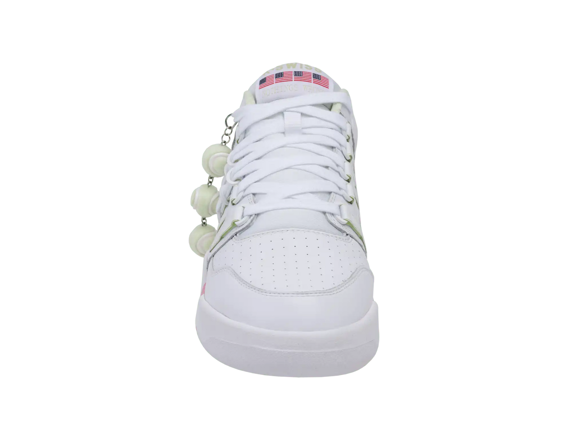 04731-173-M | SI-18 INTERNATIONAL C X BROCK | WHITE/PINK LEMONADE/TENNIS BALL/COURT/EGRET